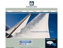 Tablet Screenshot of crosswindsfoundation.org